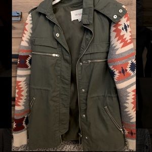 Tribal sleeve jacket